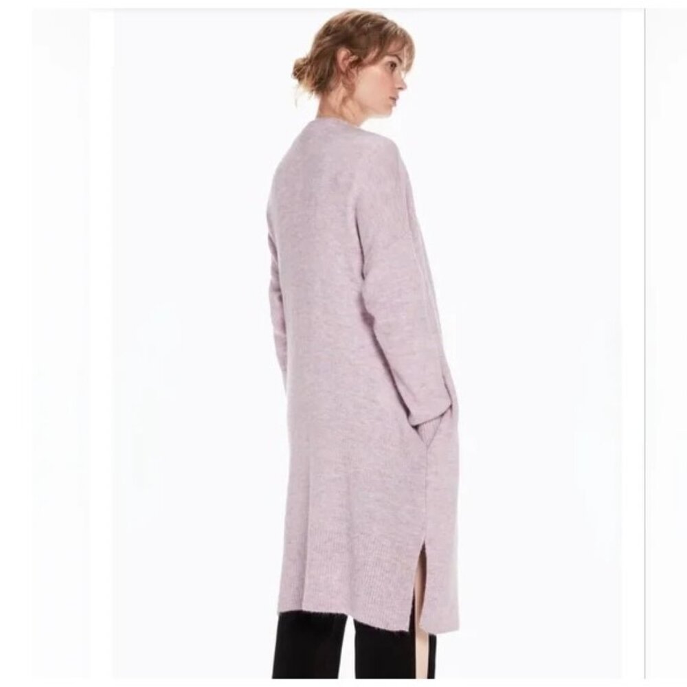 Scotch and Soda Mohair and Wool Blend Open Cardigan